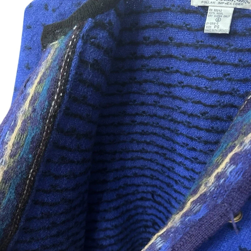 Tally Ho cardigan stains